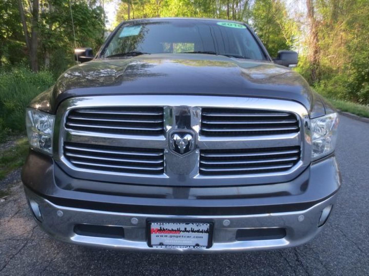 2016 Gray /Gray RAM 1500 Big Horn Crew Cab LWB 4WD (1C6RR7TT5GS) with an 5.7L V8 OHV 16V engine, Automatic transmission, located at 270 US Route 6, Mahopac, NY, 10541, (845) 621-0895, 41.349022, -73.755280 - Photo#2